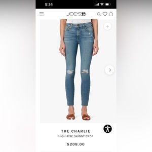 Joes Jeans. Charlie style